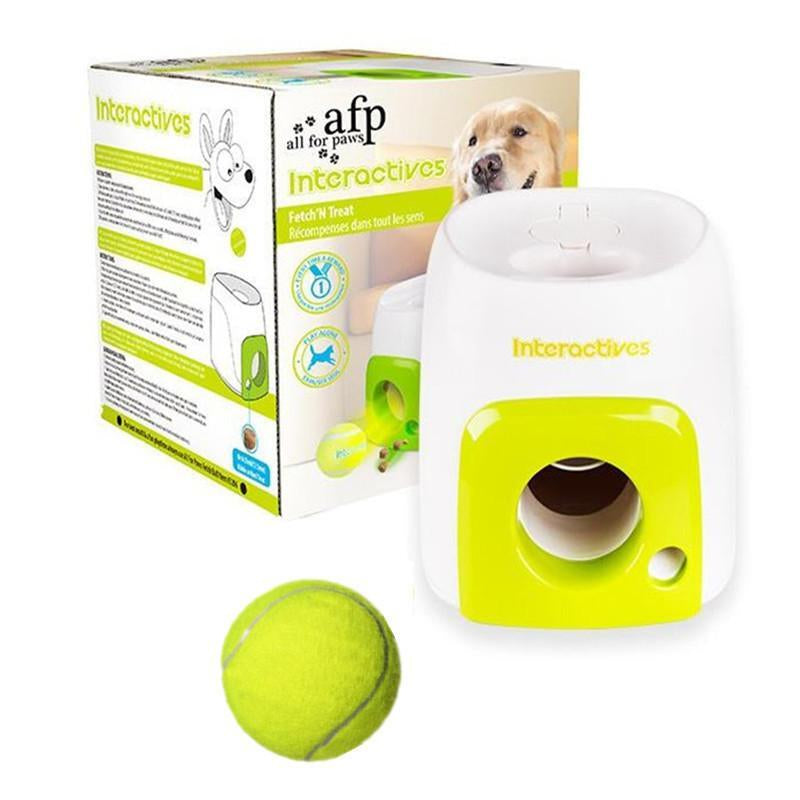 Automatic Dog Tennis Launcher & Intelligent Pet Toy Reward Machine