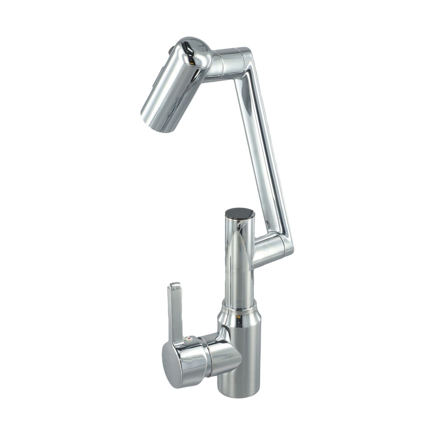 Intelligent Digital LED Bathroom Faucet – 360° Rotating Basin Mixer with Multifunction Stream Sprayer
