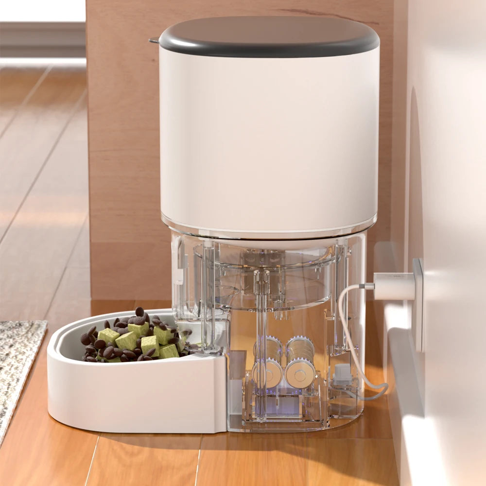 4L WiFi Automatic Cat Feeder – Intelligent Smart Pet Food Dispenser for Cats & Dogs