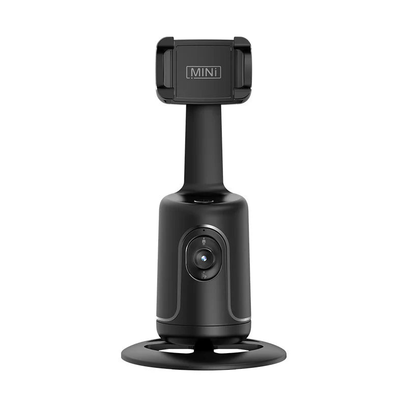 360° AI Smart Face Tracking Gimbal – Auto Phone Holder with Stabilizer, Tripod & Hand Gesture Recognition for Smartphone Vlog, TikTok & Live Streaming