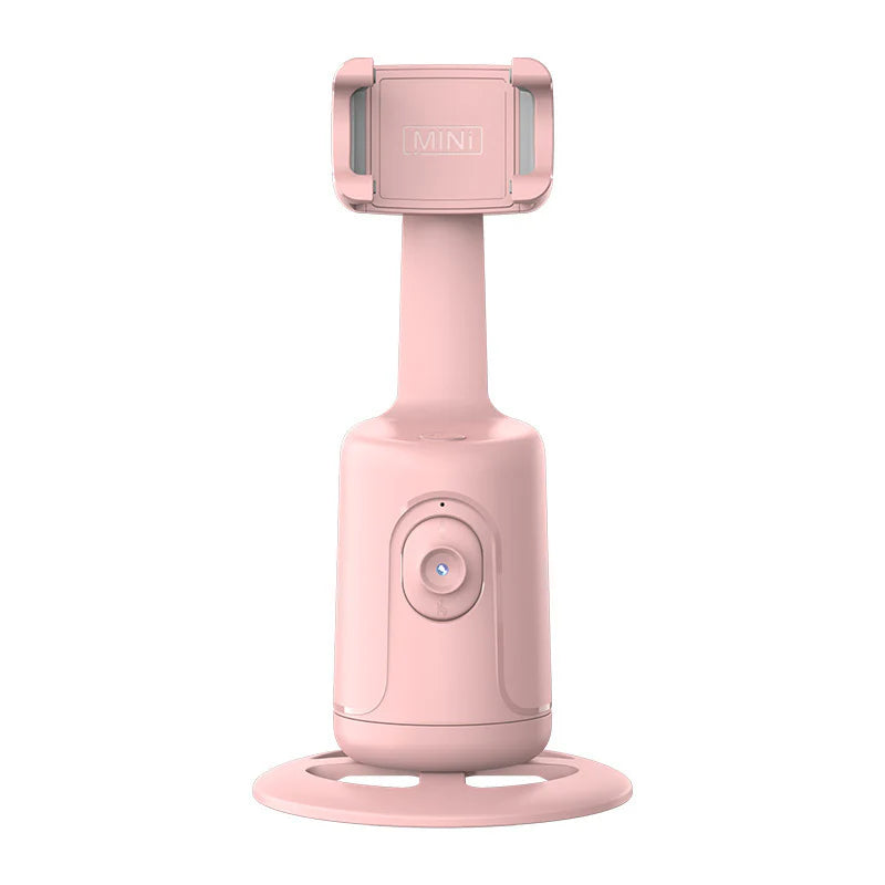 360° AI Smart Face Tracking Gimbal – Auto Phone Holder with Stabilizer, Tripod & Hand Gesture Recognition for Smartphone Vlog, TikTok & Live Streaming