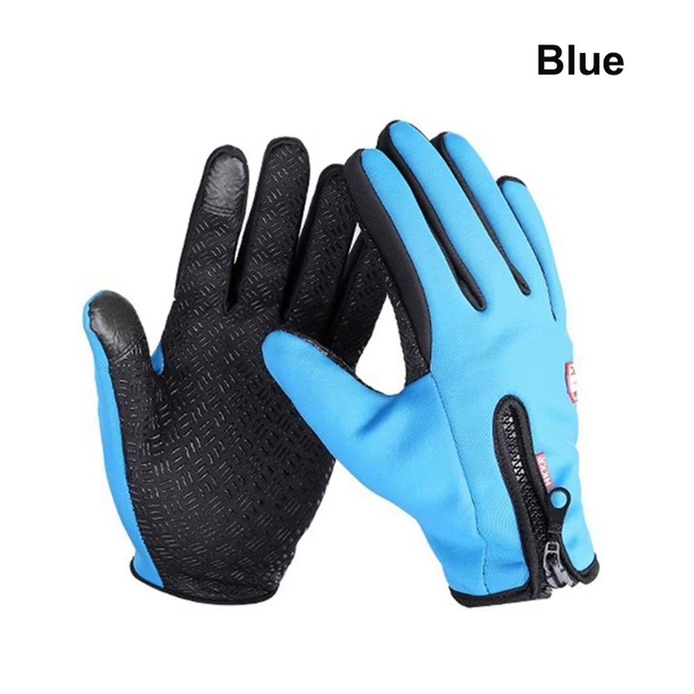 Winter Touchscreen Gloves for Men & Women – Waterproof, Warm, Outdoor Sports & Motorcycle Use