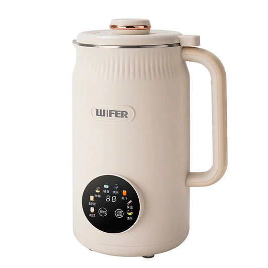 1200ML Electric Soybean Milk Machine – Fully Automatic Intelligent Soy Milk & Juice Mixer 200V