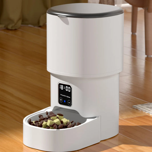 4L WiFi Automatic Cat Feeder – Intelligent Smart Pet Food Dispenser for Cats & Dogs