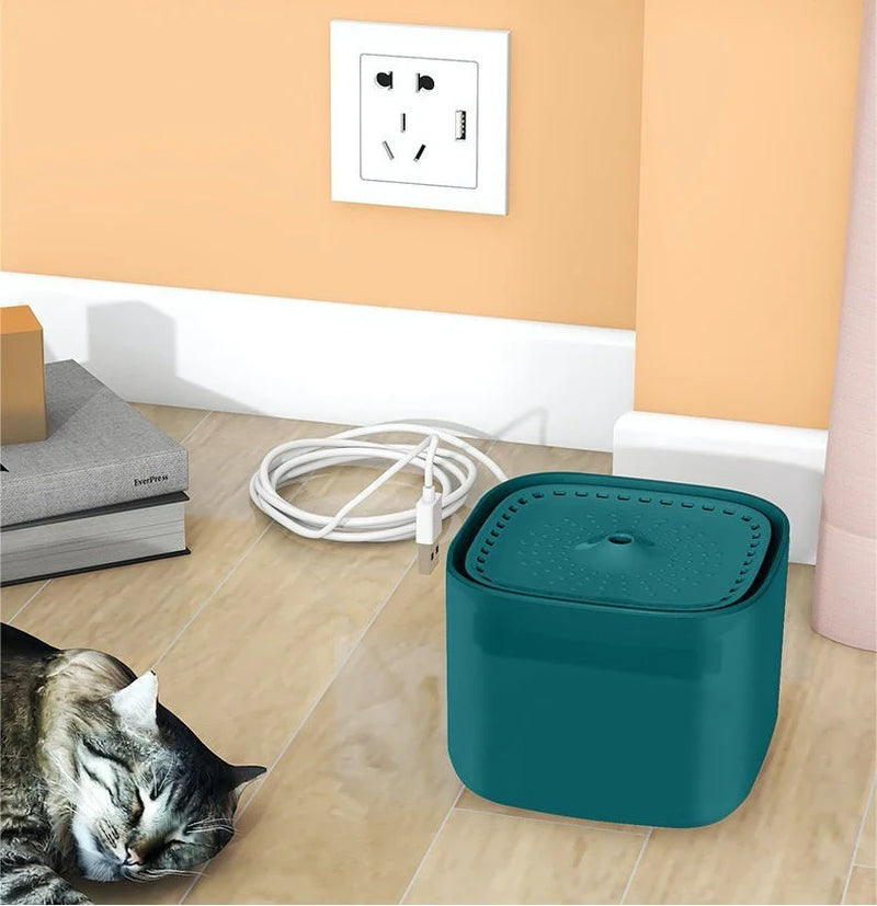 Cat Water Fountain 3L Smart Pet Water Dispenser – Automatic Circulating Filter Fountain for Dogs & Cats