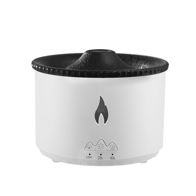 Jellyfish Flame & Blue Volcano Humidifier – Portable 300ML Mini Essential Oil Diffuser with Remote Control