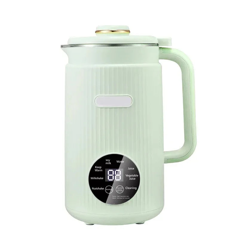 1200ML Electric Soy Milk Maker – Automatic Intelligent Filter-Free Soybean Milk Machine & Food Blender for Rice Paste, Nut Milk & Smoothies (EU/US Plug)