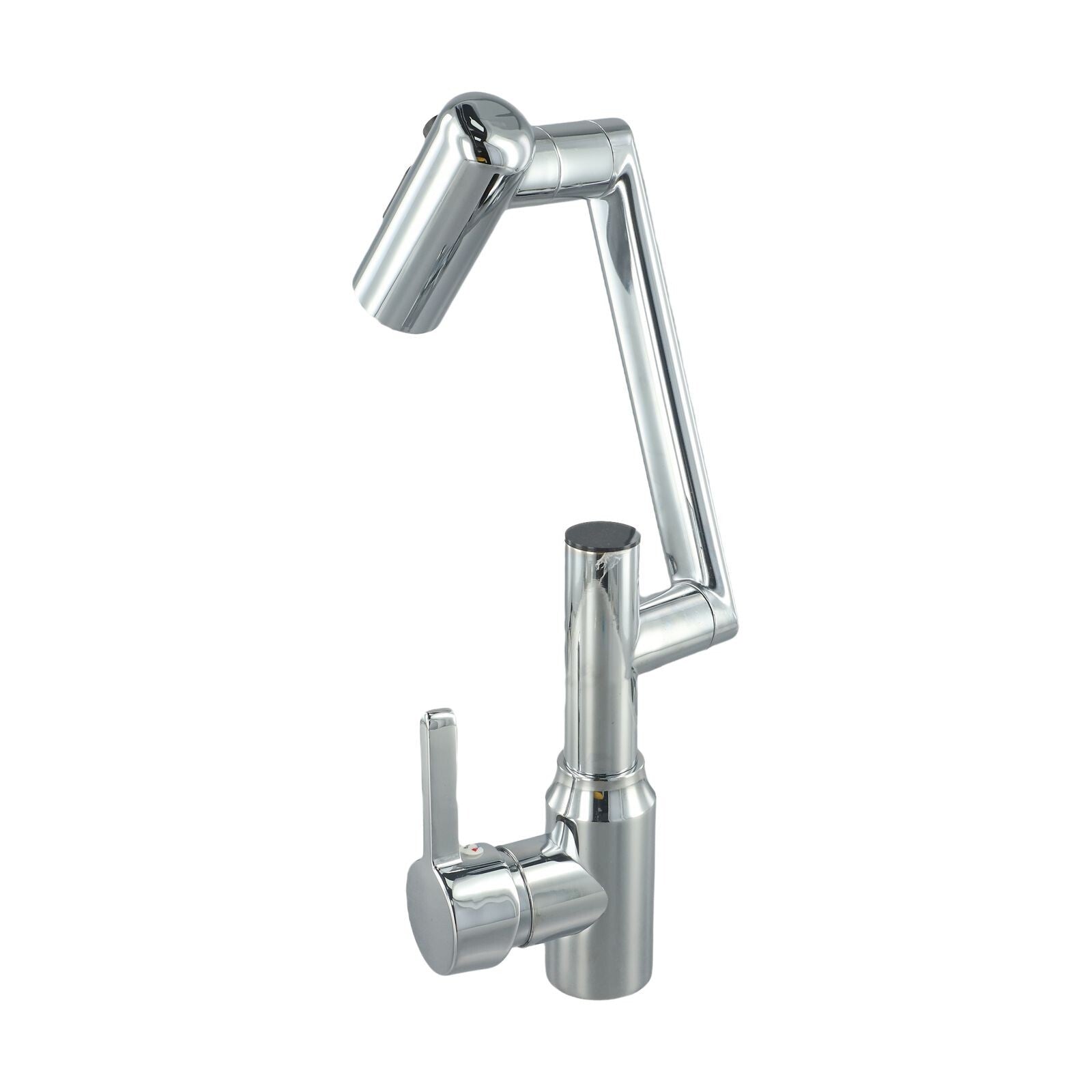 Intelligent Digital LED Bathroom Faucet – 360° Rotating Basin Mixer with Multifunction Stream Sprayer