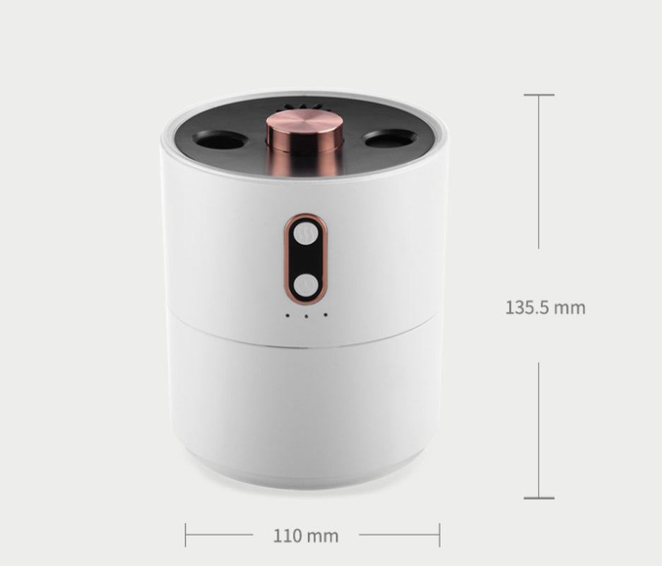 Volcanic Flame Aroma Diffuser – USB Portable Jellyfish Humidifier with Night Light & Essential Oil Fragrance