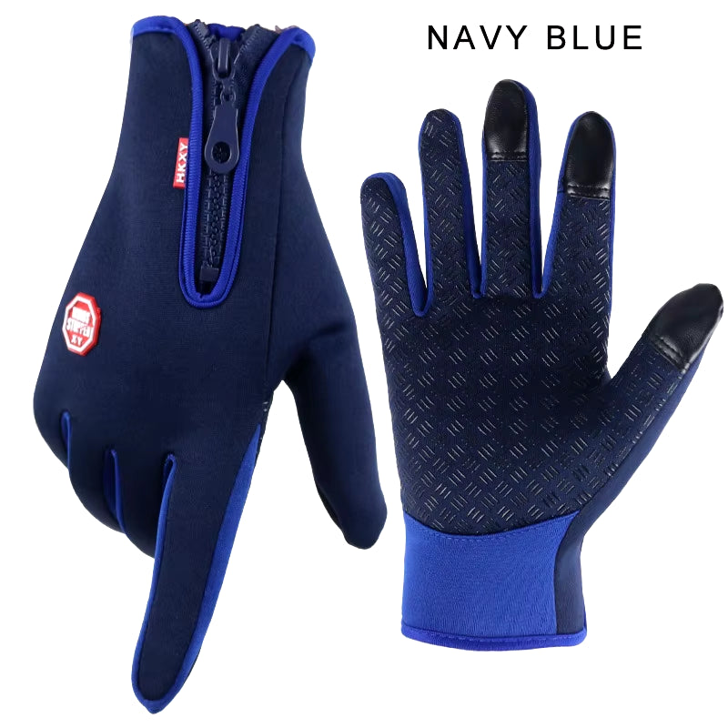 Winter Touchscreen Gloves for Men & Women – Waterproof, Warm, Outdoor Sports & Motorcycle Use
