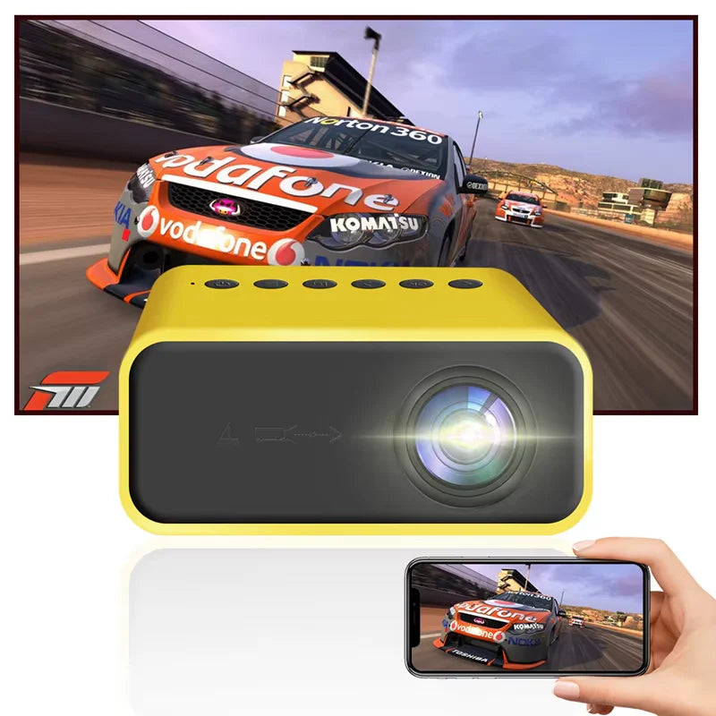 Xiaomi Mini Projector Portable 8K HD Home Theater Projector for Movies, Gaming & Kids Entertainment