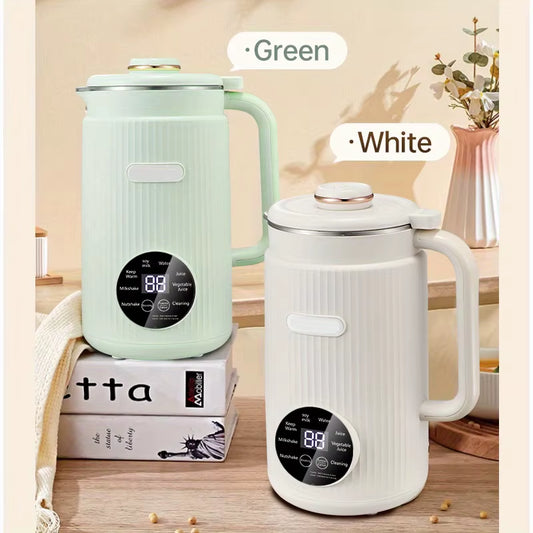 220V/110V Multifunctional Electric Soybean Milk Machine – Automatic Fruit Juice & Food Blender with Water Boiling